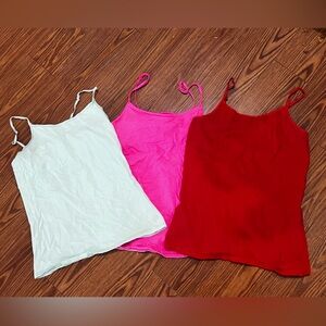 3 Justice Girls Size 16 Camisoles.